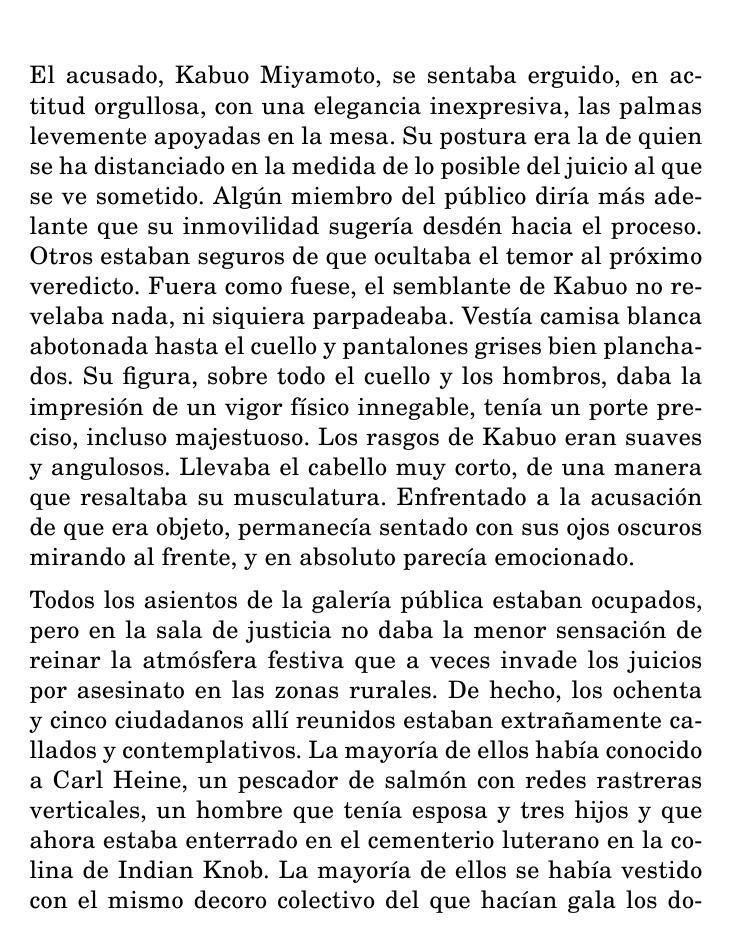 Portada de Mientras nieva sobre los cedros